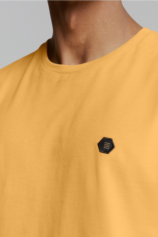 T SHIRT MET RONDE HALS 27360375 070 YELLOW